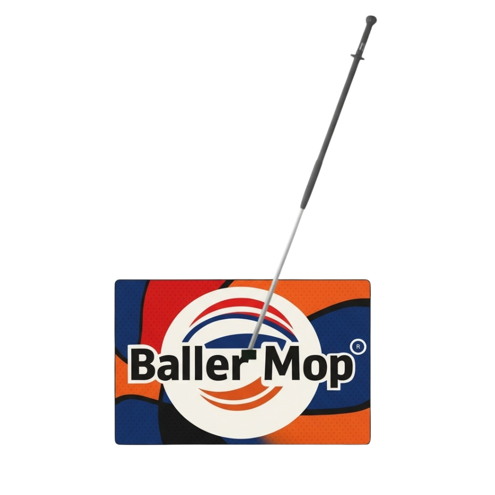 BallerMop Recta – Mop Rectangulaire Personnalisable Haute Performance pour Terrains de Basket