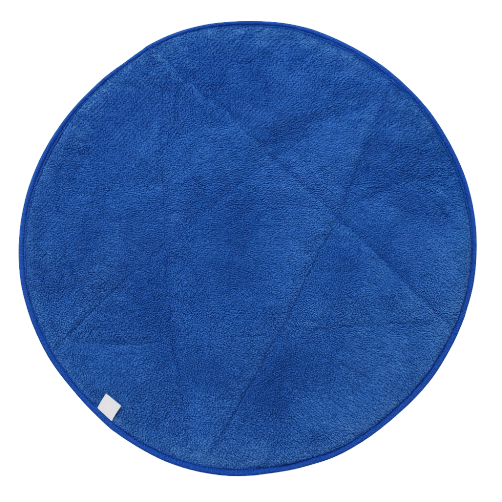 Chiffon Microfibre BallerMop Circle – Recharge Premium pour Entretien de Parquet Sportif
